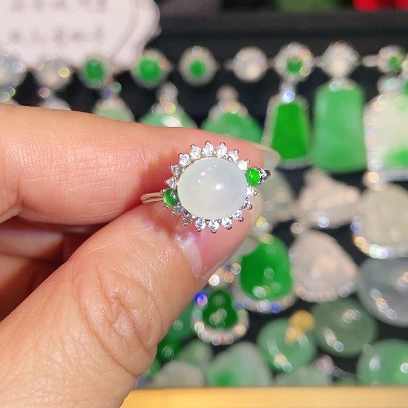 【闪购商品】未镶嵌戒指翡翠天然翡翠