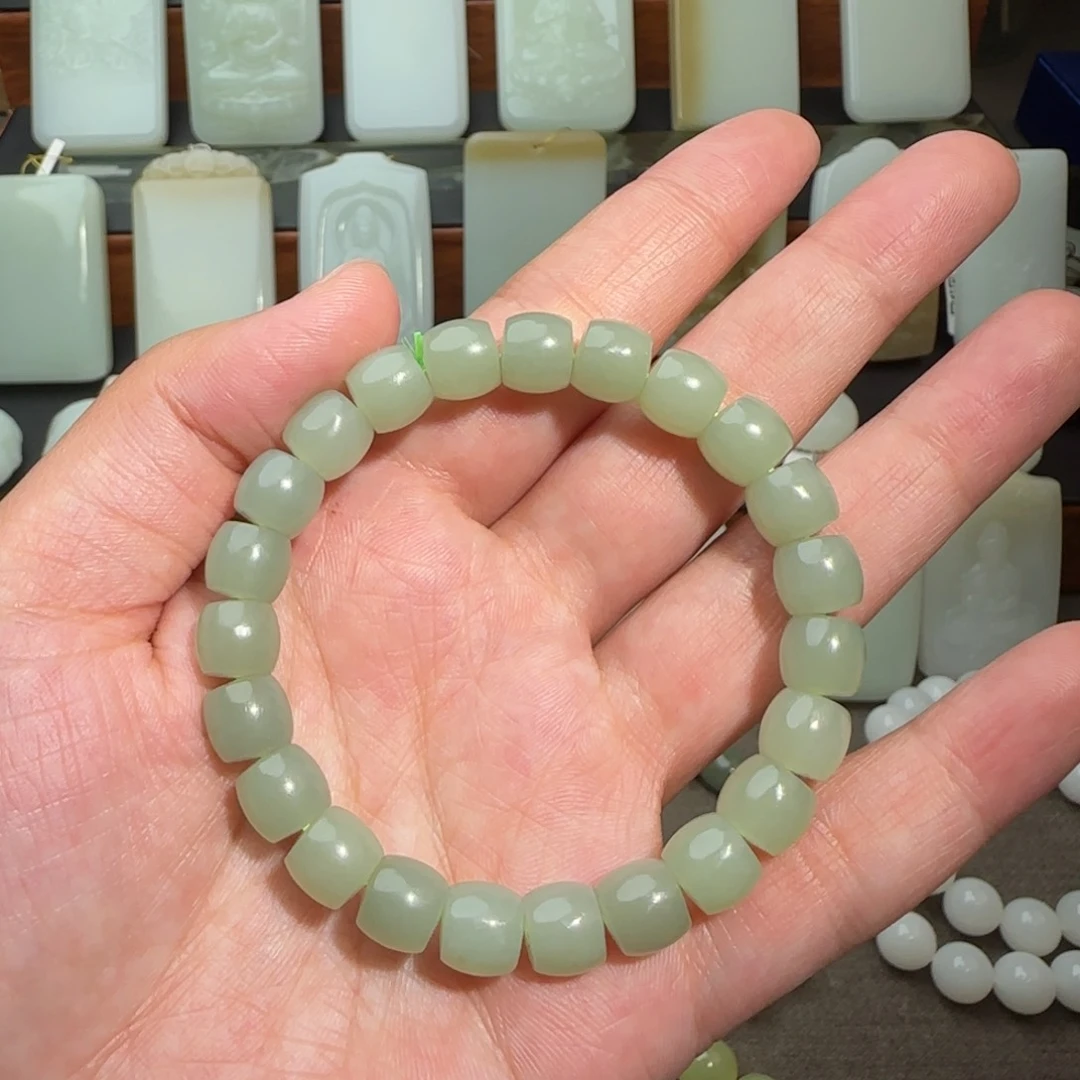 和田玉手链未镶嵌