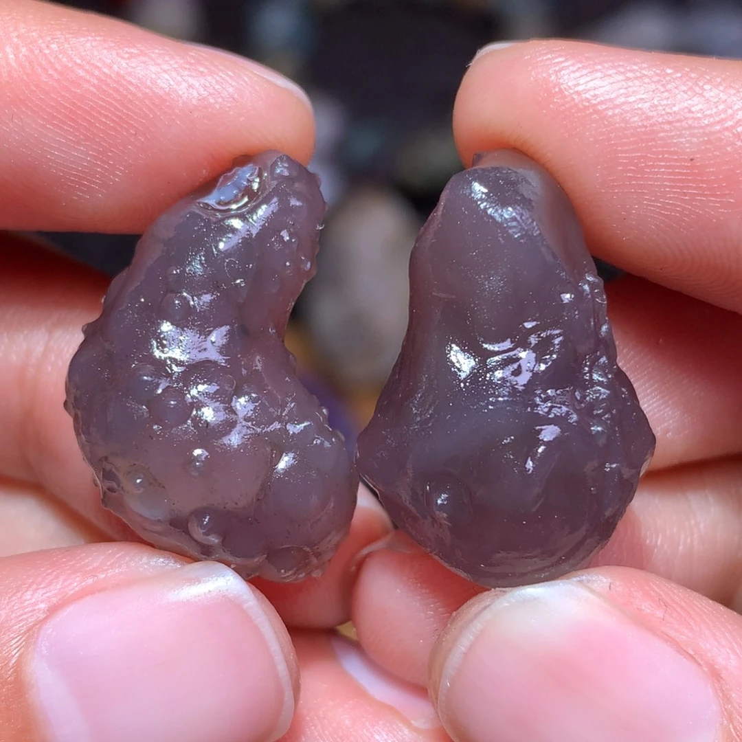 未镶嵌玛瑙/玉髓珠宝半成品