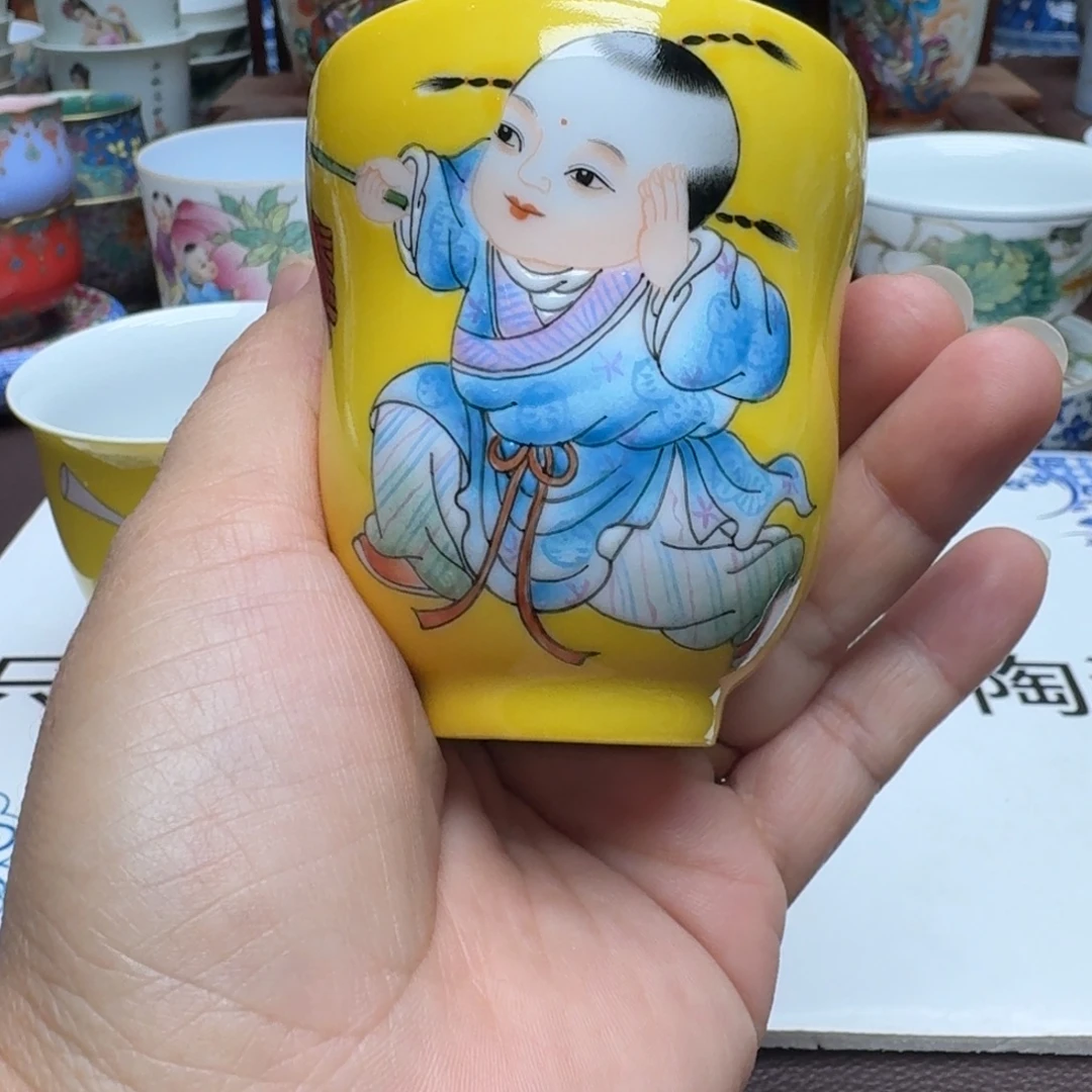 景德镇手工手绘展示