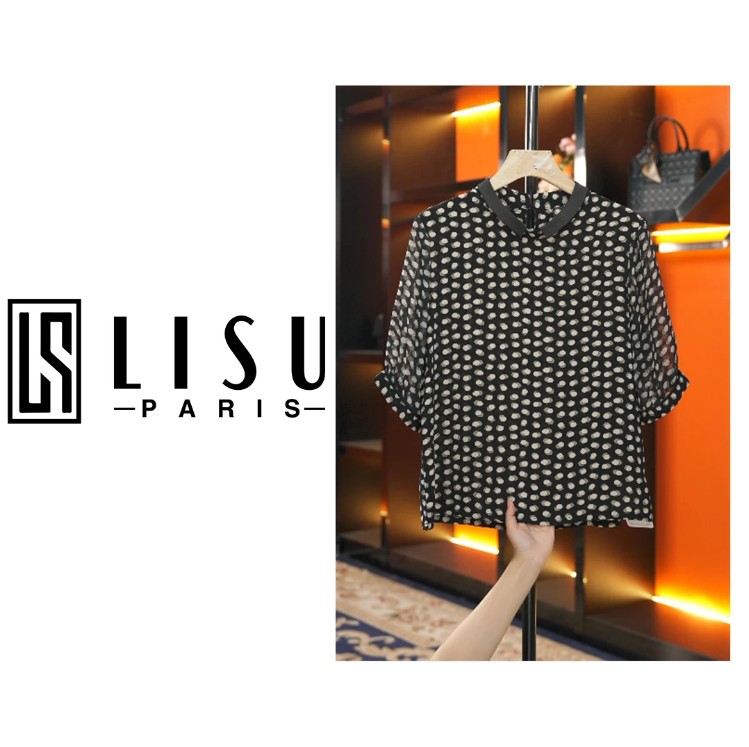 臻品清货！巨好看～轻奢气质减龄显瘦洋气小衫50119