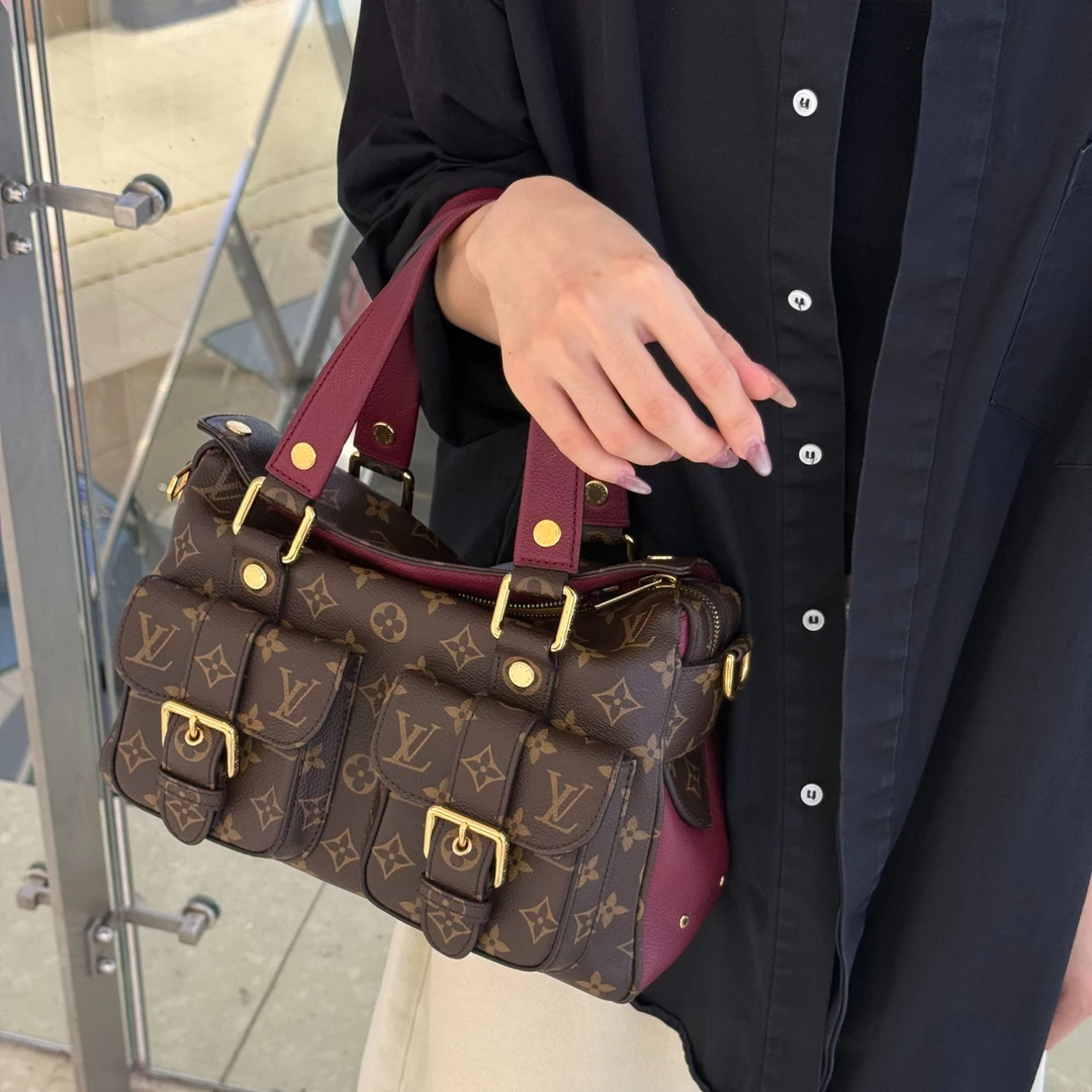95新 LouisVuitton/路易威登 15074014 LV曼哈顿斜挎包 31*21