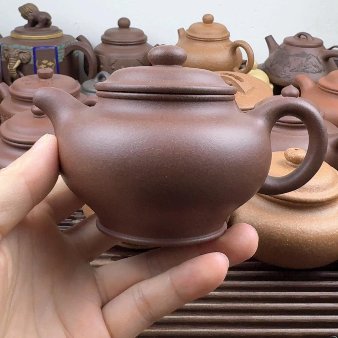 茶壶紫砂掇只240cc台西嫩底槽清