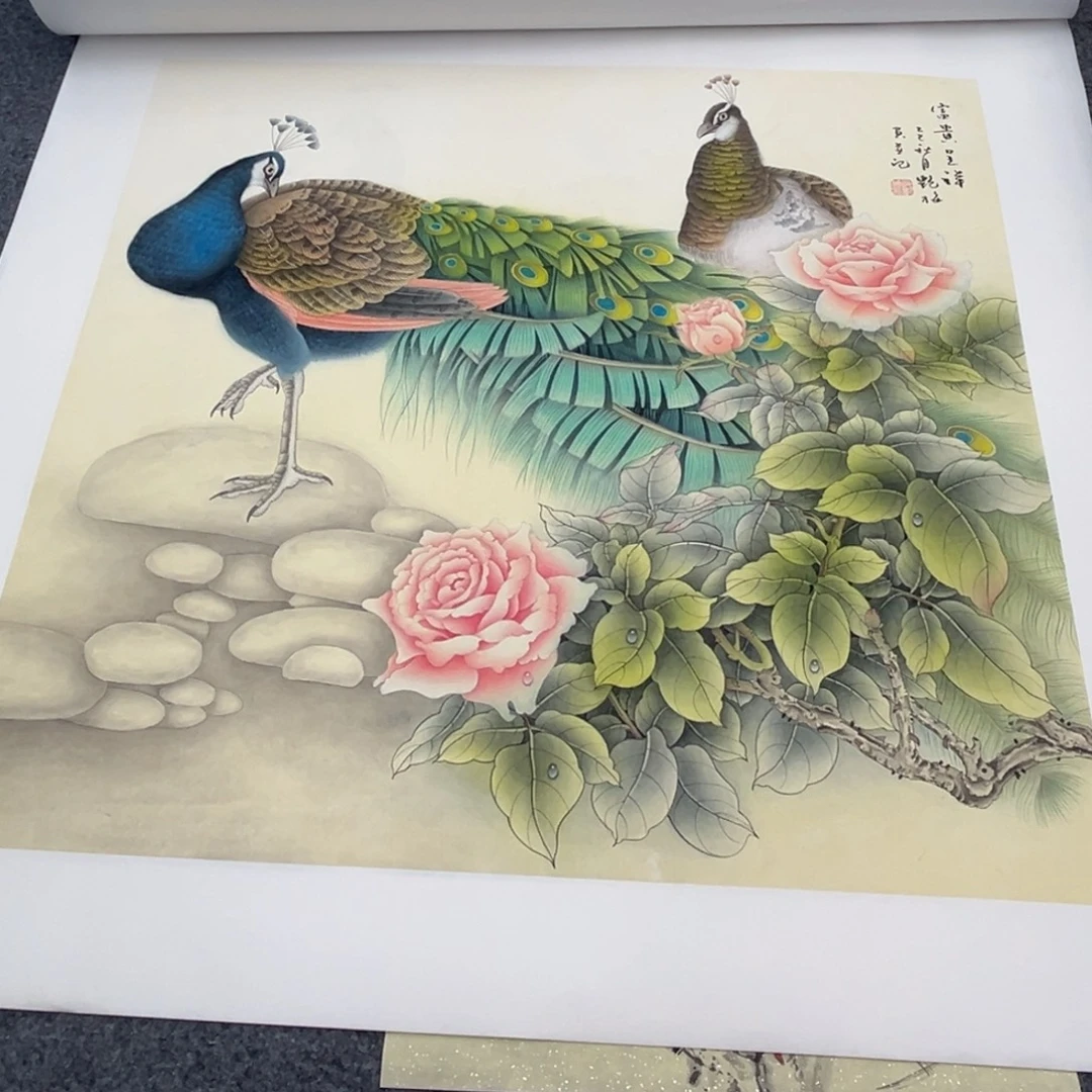 胜***厂国画国画纯手绘作品