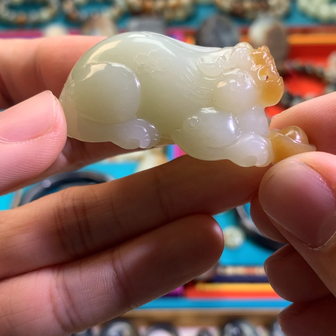 和田玉（糖玉）未镶嵌手链