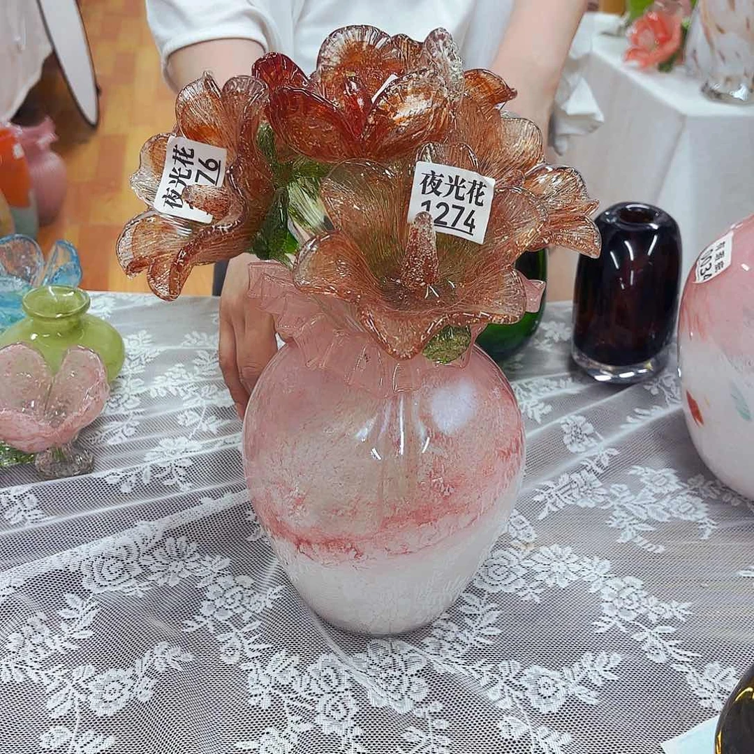微瑕安妮花瓶花器摆件