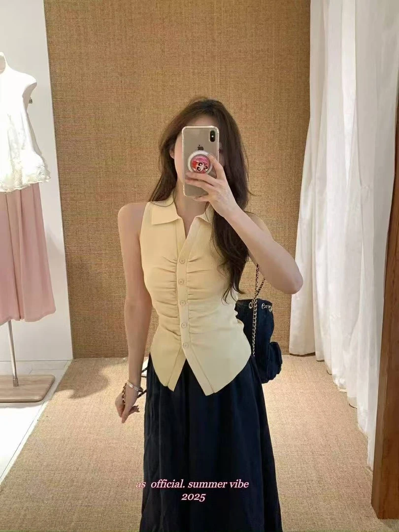 杨茹家1665早秋新绉绉款女人味针织