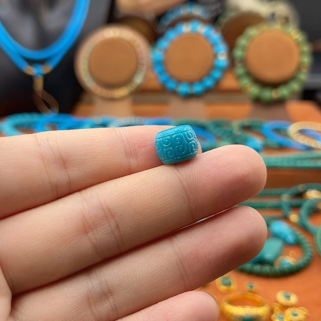 绿松石未镶嵌配饰