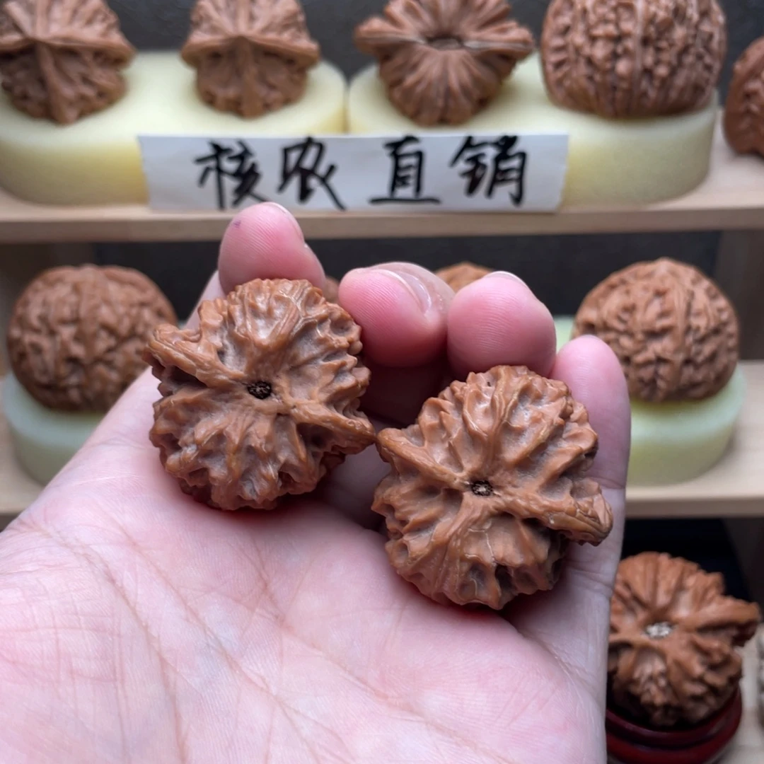 文玩核桃吊坠苹果圆36➕交友价