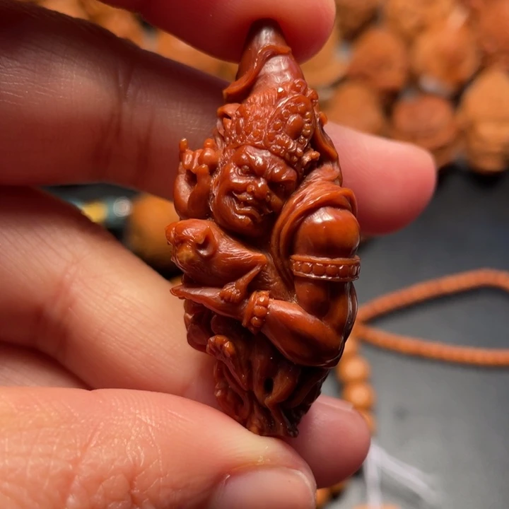 【闪购商品】橄榄核手串/手链黄财神