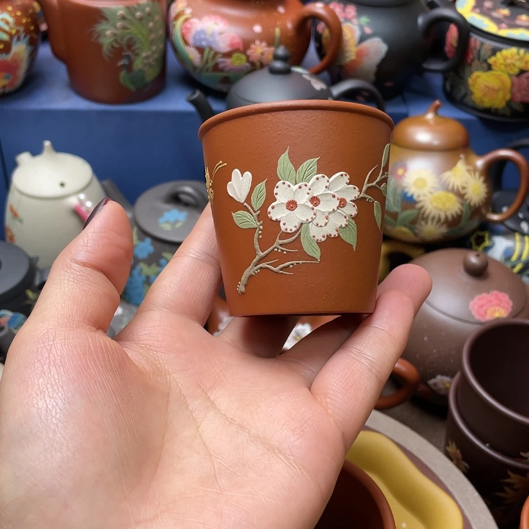 茶杯紫砂紫砂主人杯80cc