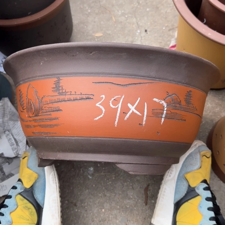 紫砂花盆特价清仓