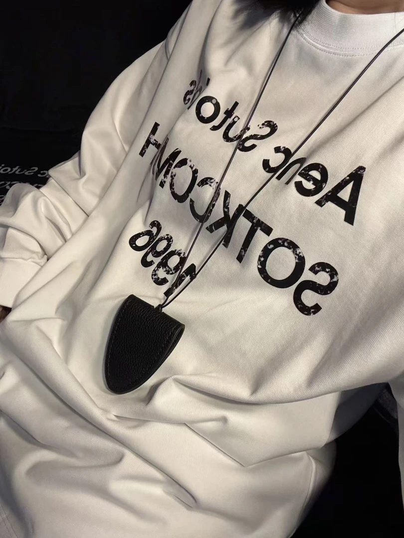 東兴社 A18【A+ C】设计师款休闲百搭男女同款T恤纯棉长袖