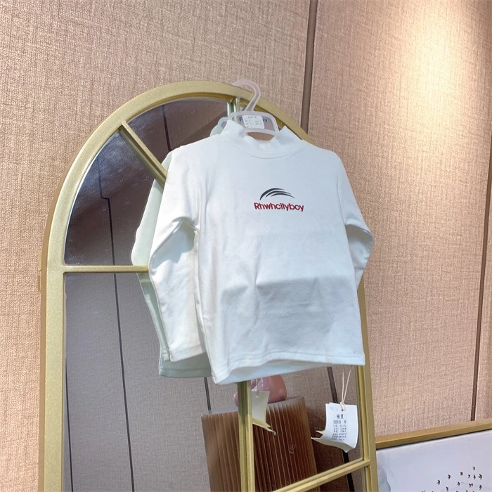 AQ298    宝宝半高领打底衫