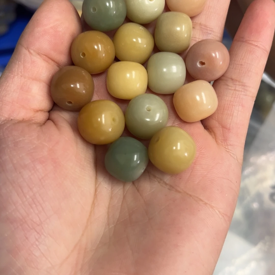 【闪购商品】白玉菩提吊坠q/14 20+20玉化