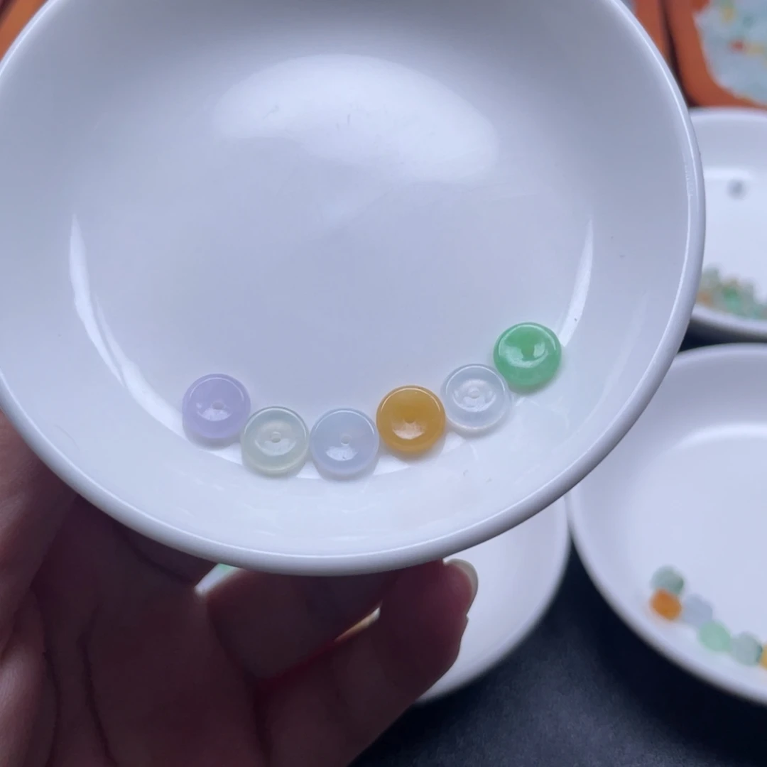 翡翠散珠冰平安扣卡8