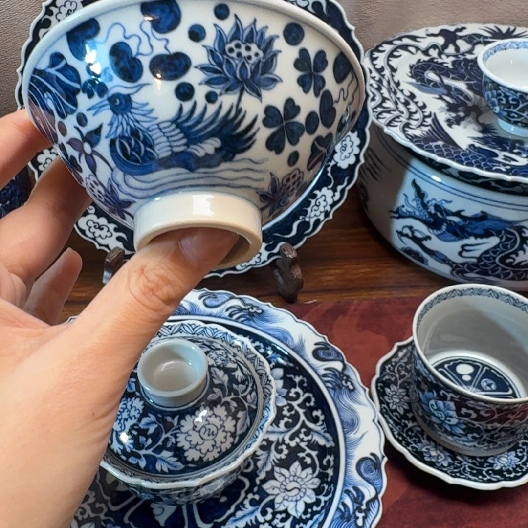 摆件陶手工手绘景德镇陶瓷