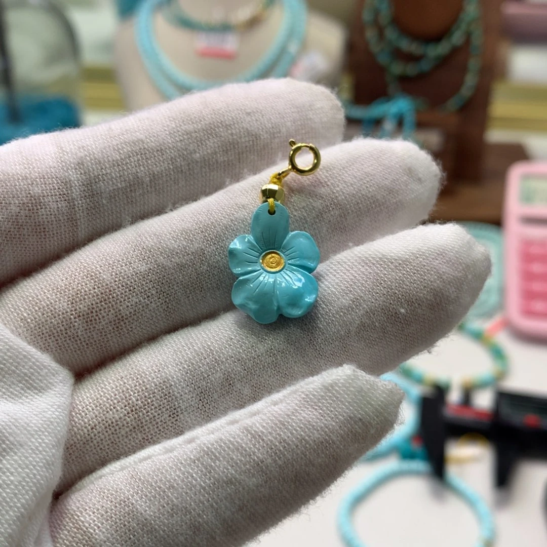 绿松石未镶嵌配饰