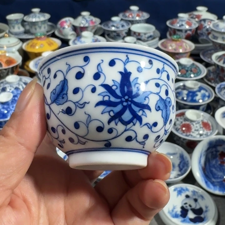 景德镇手工手绘杯