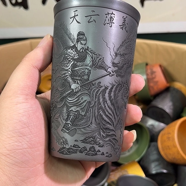 茶杯紫砂全手工紫砂主人杯