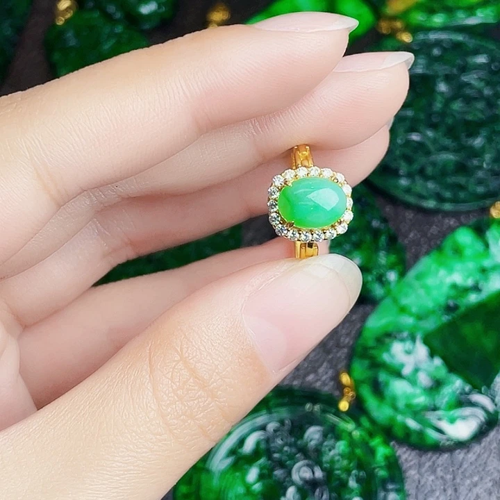 翡翠银S925镶嵌颈饰多样性