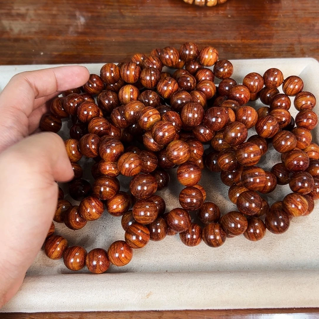 黄花梨/降香黄檀手串/手链15mm红油11111