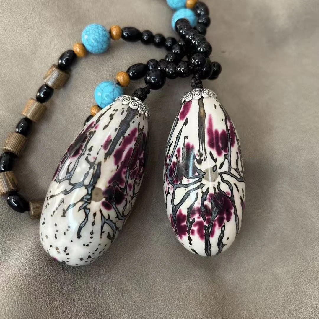 现开千眼菩提子【紫罗兰】紫梅花菩提老籽