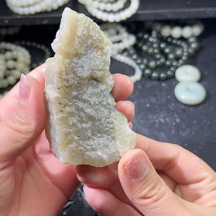 和田玉（糖玉）未镶嵌车挂