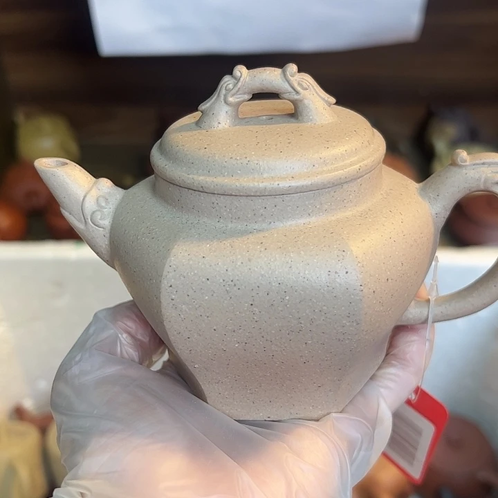 茶壶紫砂宜兴紫砂壶白段280