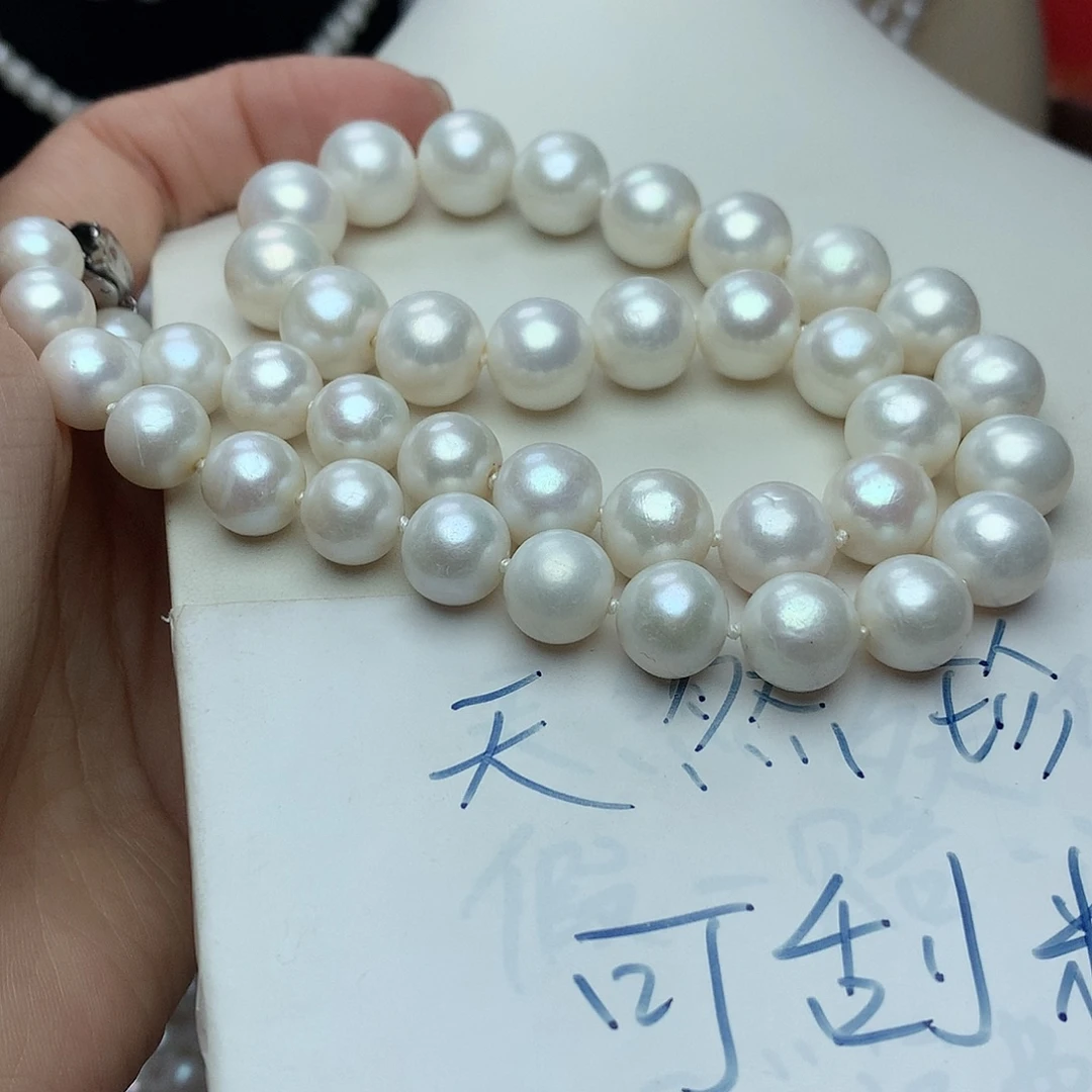未镶嵌11-12淡水珍珠t47项链