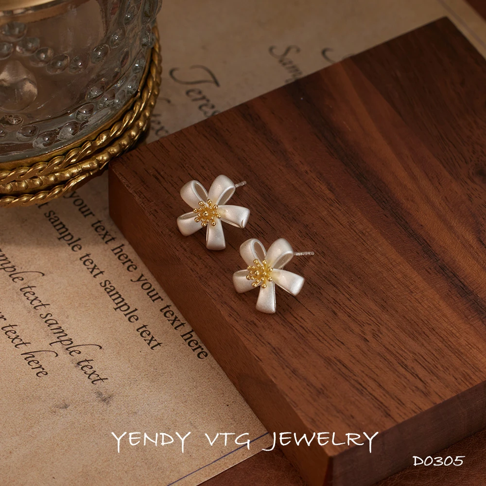 铜合金耳饰 D0305「柔光花舞」ARON 安罗妮 法♠限定 耳环