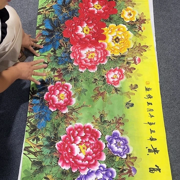 客厅肯画年画年画