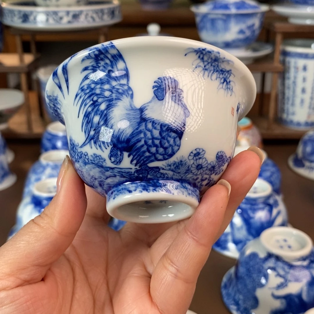 景德镇陶瓷手工手绘