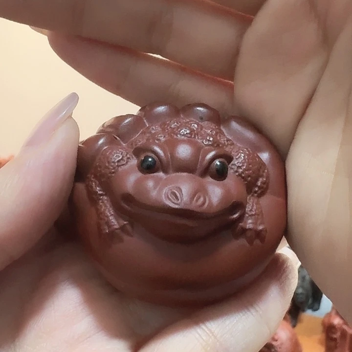 紫砂茶宠水**子茶宠摆件