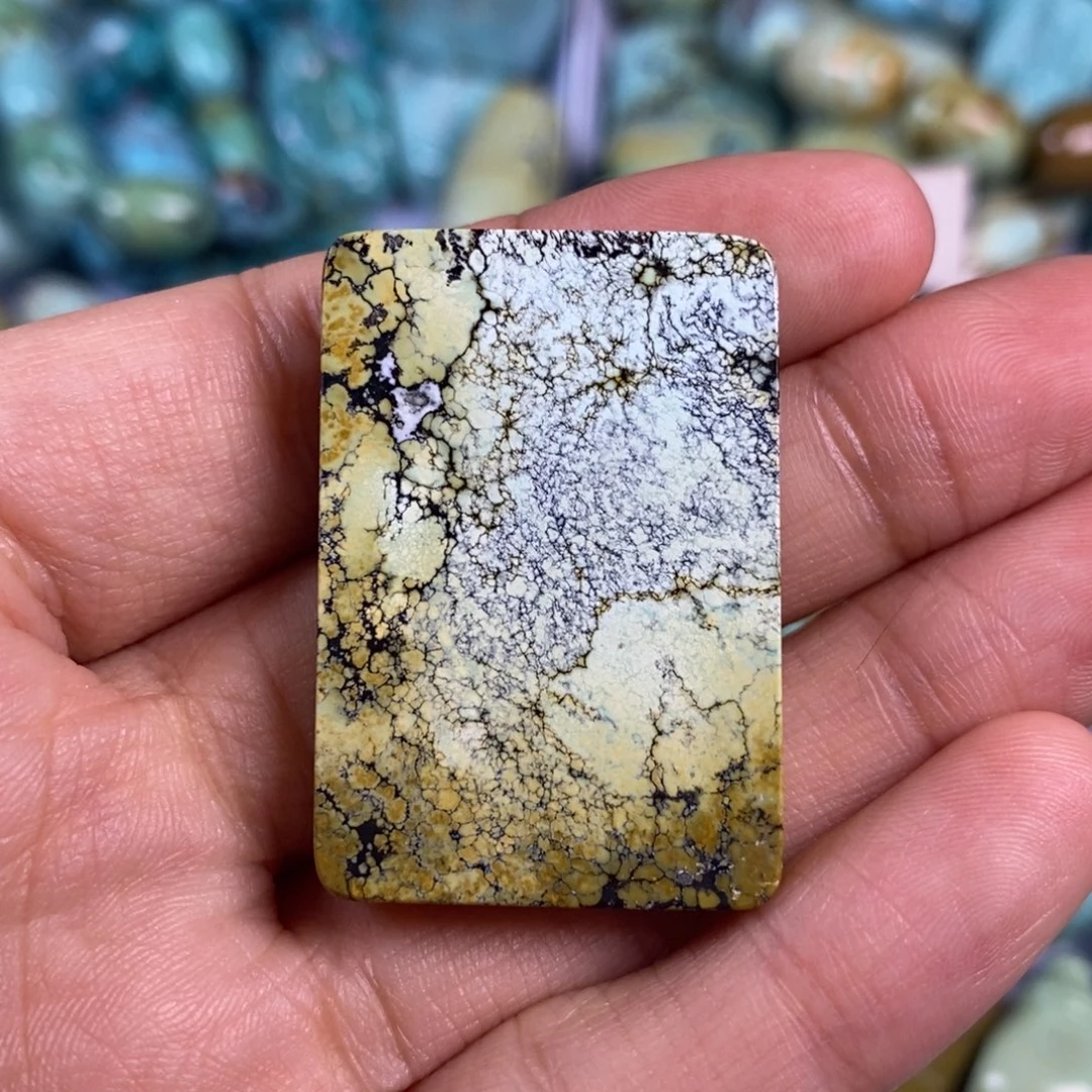 绿松石未镶嵌颈饰