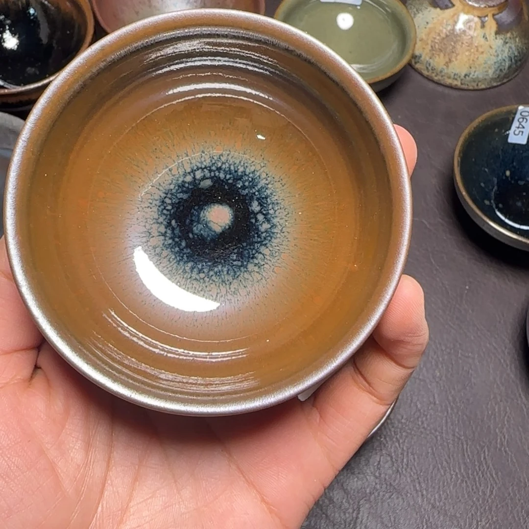 一***茶茶盏柴烧建盏闪购链接1173