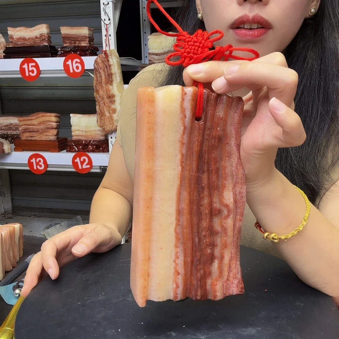 石材广西天然猪肉石头