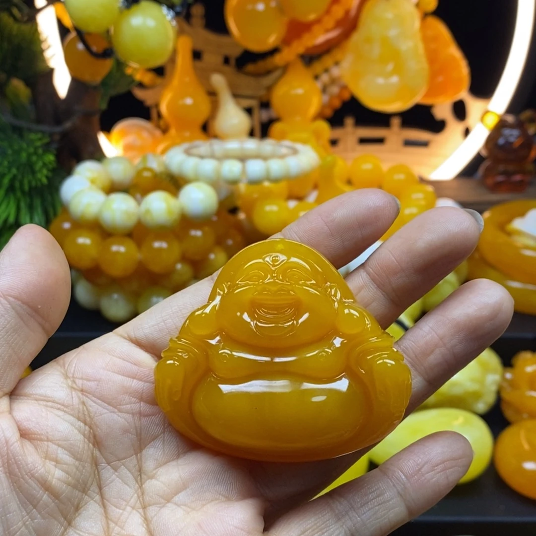霖***瑶无非金属全品无暇老密佛牌