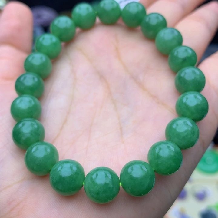 栀***栀翡翠未镶嵌手链翡翠