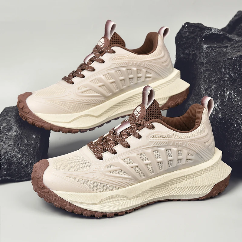JTPJ 德国潮象正品户外轻奢休闲跑步鞋网面百搭透气减震跑鞋5088