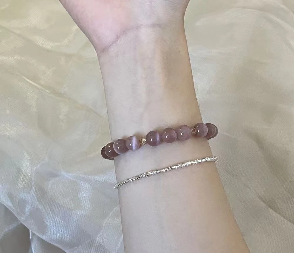 合金手链 江生生【千千晚星】渐变猫眼手链