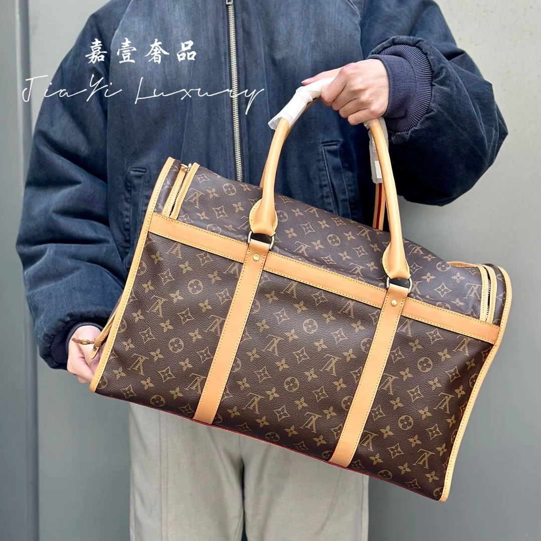 99新 LouisVuitton/路易威登 嘉壹（6563）宠物包单肩斜挎手提包