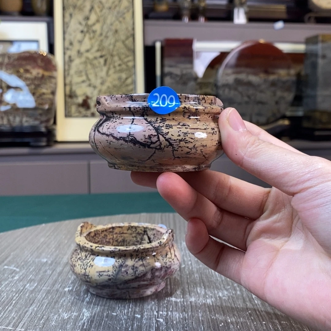 石材广西国画石草花石