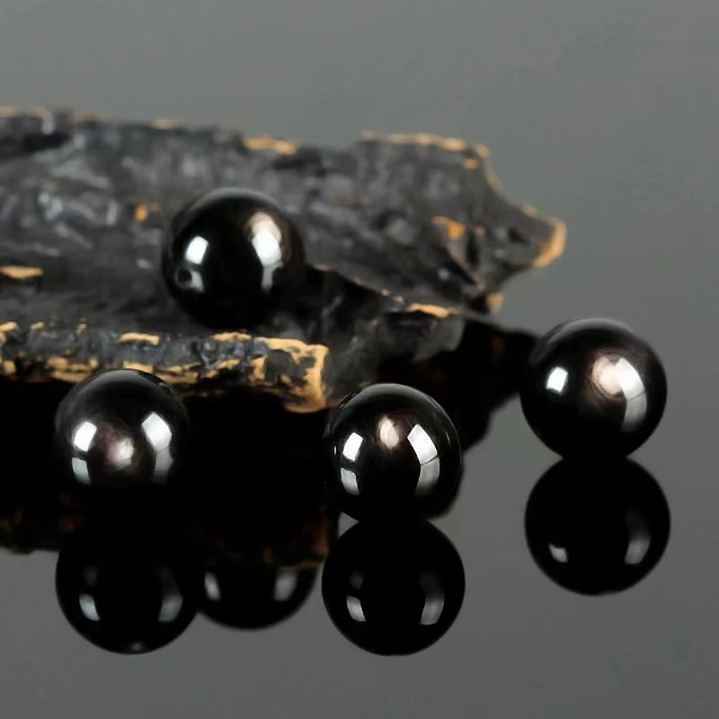 古埃及天然金运石大颗粒单珠强线猫眼效应@多样发一件