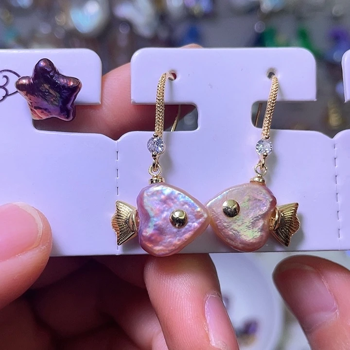 淡水珍珠颈饰合金17