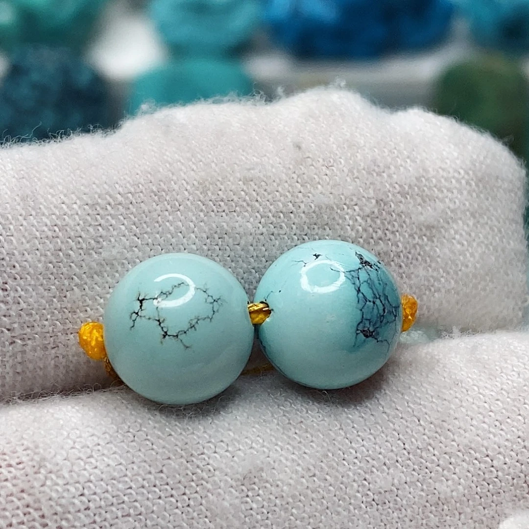 2***6绿松石未镶嵌天然原矿 地大质检