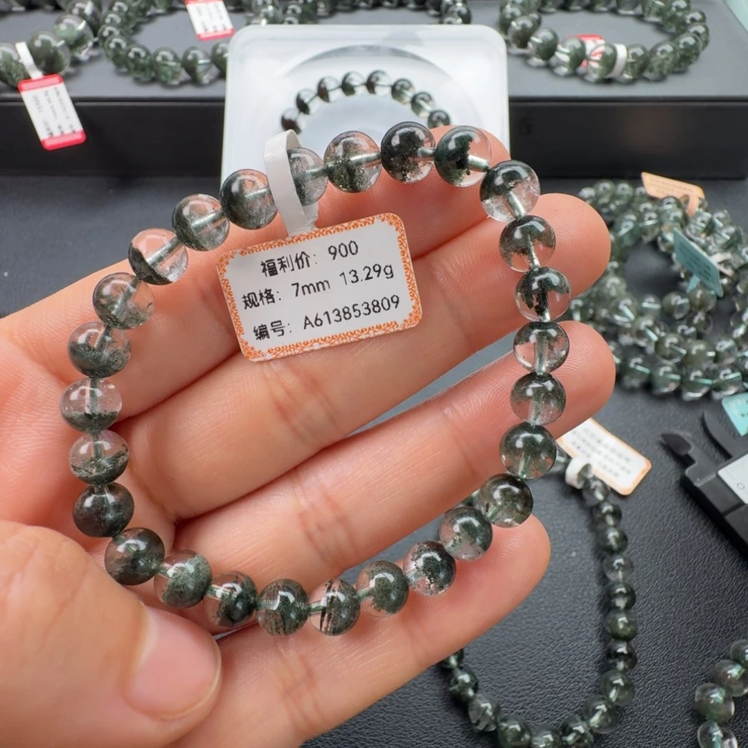 T***o未镶嵌手链水晶天然