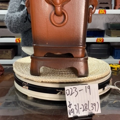 紫砂宜兴紫砂花盆