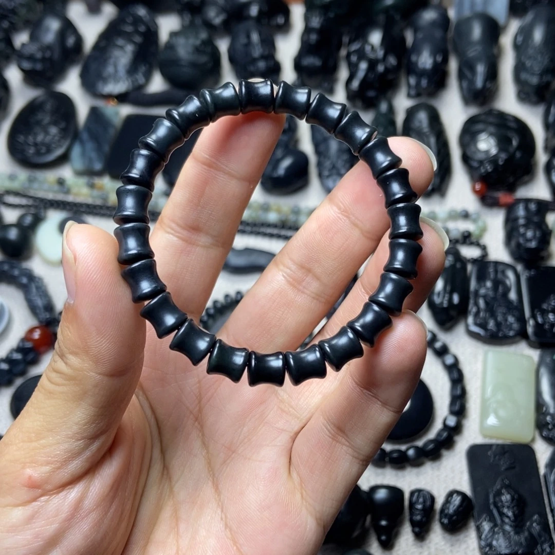 和田玉未镶嵌手串