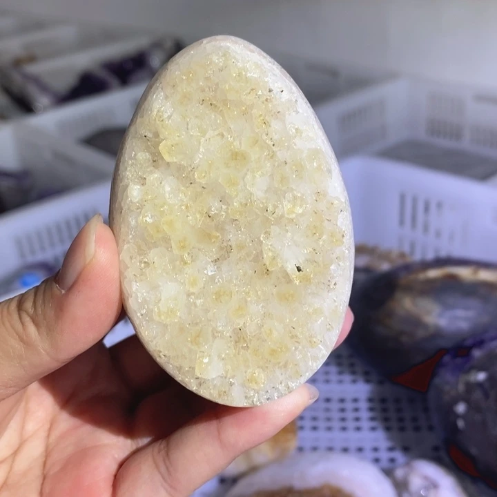 未镶嵌珠宝半成品水晶福利龙蛋